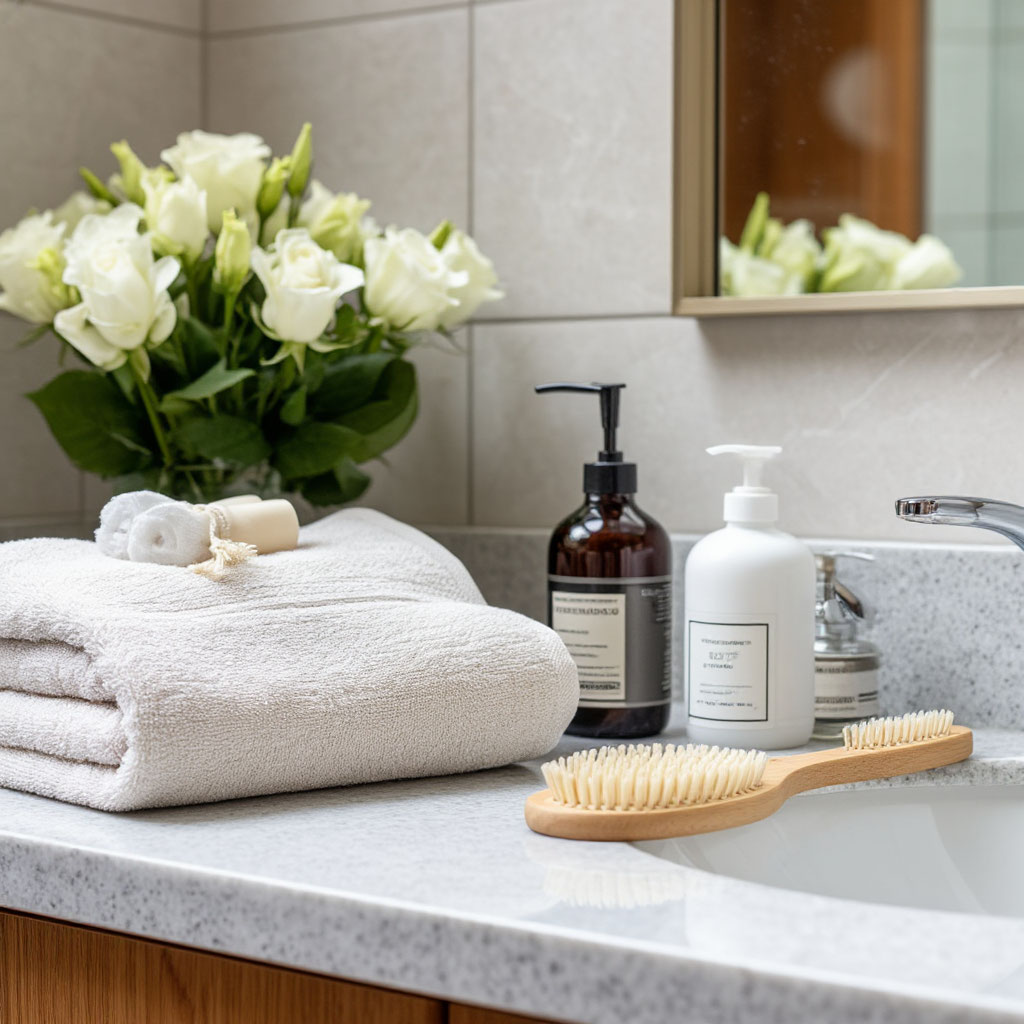 Bathroom essentials and accessories